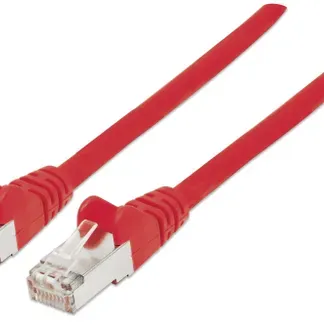 Intellinet Premium Netzwerkkabel, Cat6, S/FTP, 100% Kupfer, Cat6-zertifiziert, LS0H, RJ45-Stecker/RJ45-Stecker, 5,0 m, rot Intellinet Premium Netzwerkkabel, Cat6, S/FTP, 100% Kupfer, Cat6-zertifiziert, LS0H, RJ45-Stecker/RJ45-Stecker, 5,0 m, rot