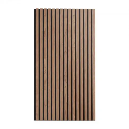 VEVOR Akustikpaneele, 1200x600x21mm, Akustik Wandpaneele, MDF-Akzent-Holzwandpaneele für moderne Innenwanddekoration, Akustikpaneel Kunstholz-Wandplatten zur Geräuschreduzierung, 4er-Set – Bild 8