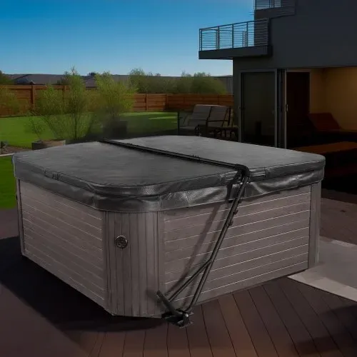 VEVOR Abdeckungslifter, Spa-Abdeckungslifter, Höhe 80-105 cm, Verstellbar, Beidseitig darunter installiert, Geeignet für Rechteckigen Badewannen, Spa – Bild 7