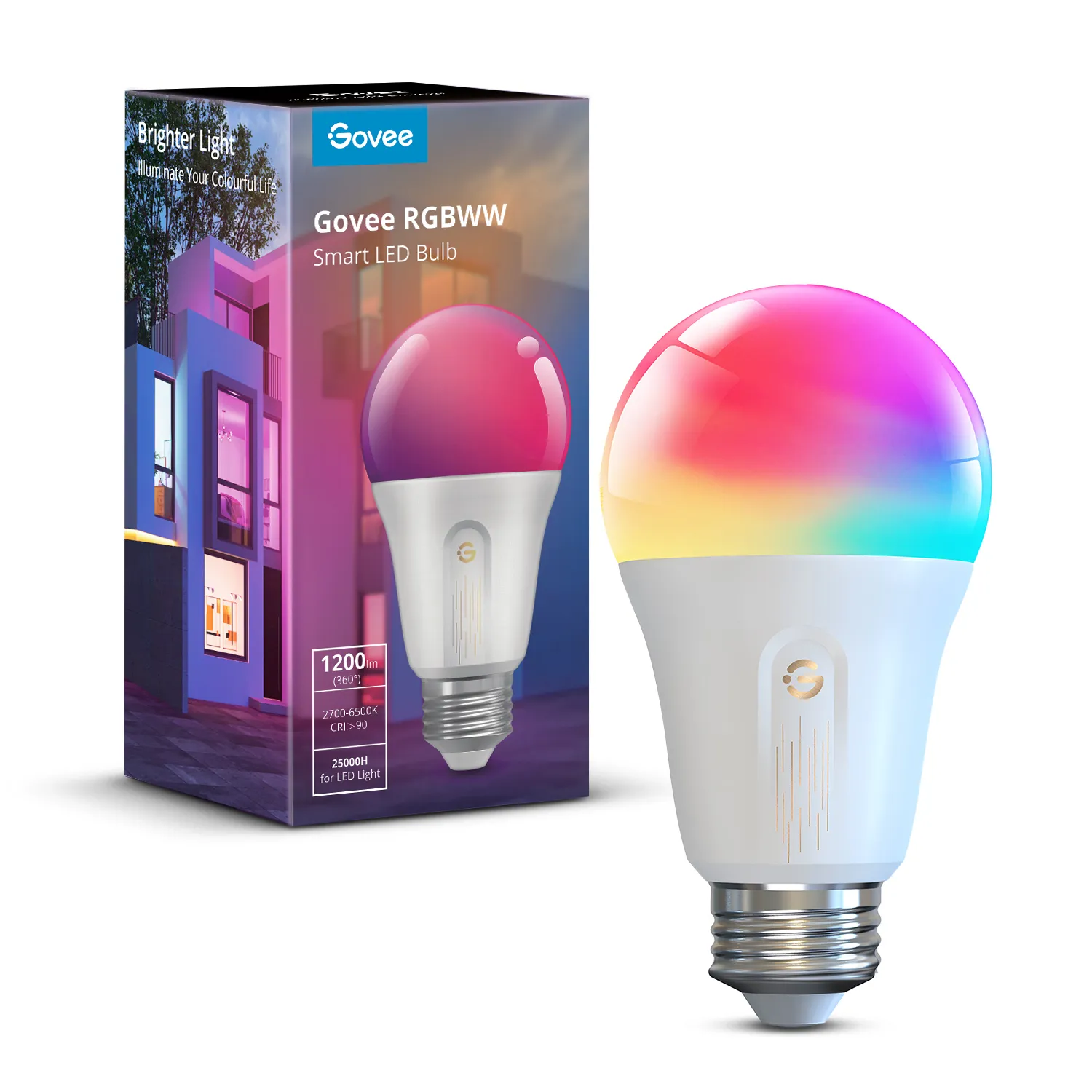 Govee H6009 Intelligentes Leuchtmittel Wi-Fi/Bluetooth 12 W – Bild 2
