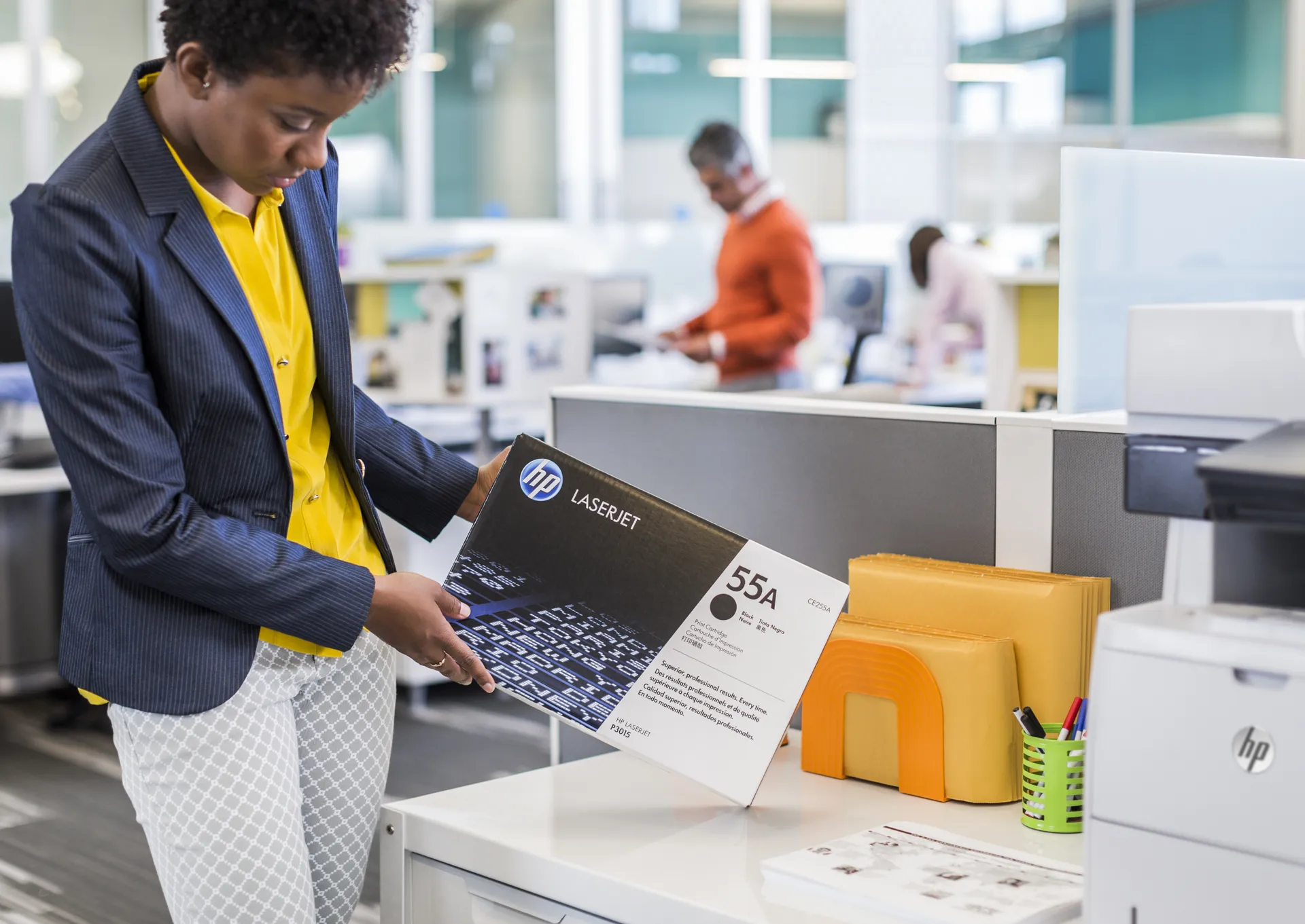 HP 55A Schwarz Original LaserJet Tonerkartusche – Bild 6