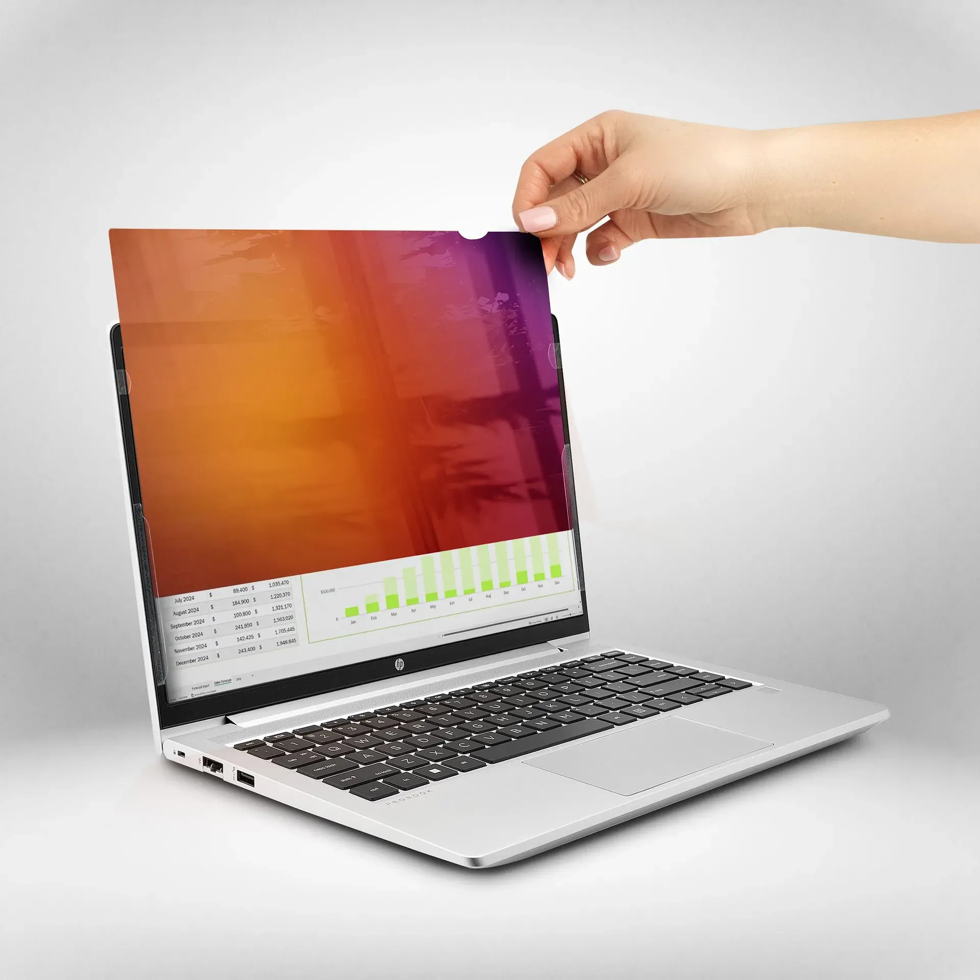 StarTech.com 14G-PRIVACY-SCREEN Blickschutzfilter 35,6 cm (14") Laptop Rahmenloser Blickschutzfilter – Bild 4