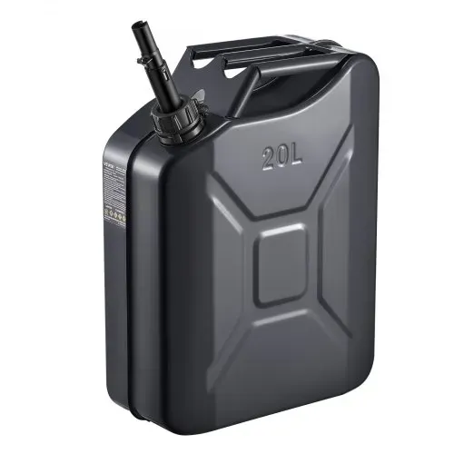 VEVOR Kraftstoffkanister Metall 20 L, Benzinkanister mit Ausgießer & Komfortgriff, 6 L/min Durchflussrate, Auslaufsicherer & Korrosionsbeständiger, Ideal für Autos, Motorräder, ATVs & UTVs, Schwarz VEVOR Kraftstoffkanister Metall 20 L, Benzinkanister mit Ausgießer & Komfortgriff, 6 L/min Durchflussrate, Auslaufsicherer & Korrosionsbeständiger, Ideal für Autos, Motorräder, ATVs & UTVs, Schwarz