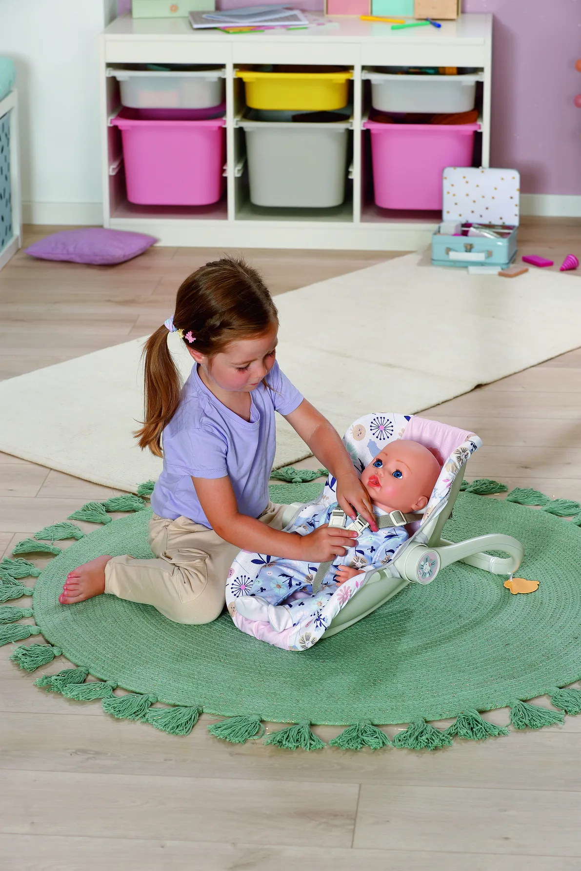 BABY born Comfort Seat Flower Puppen-Reisesitz – Bild 7