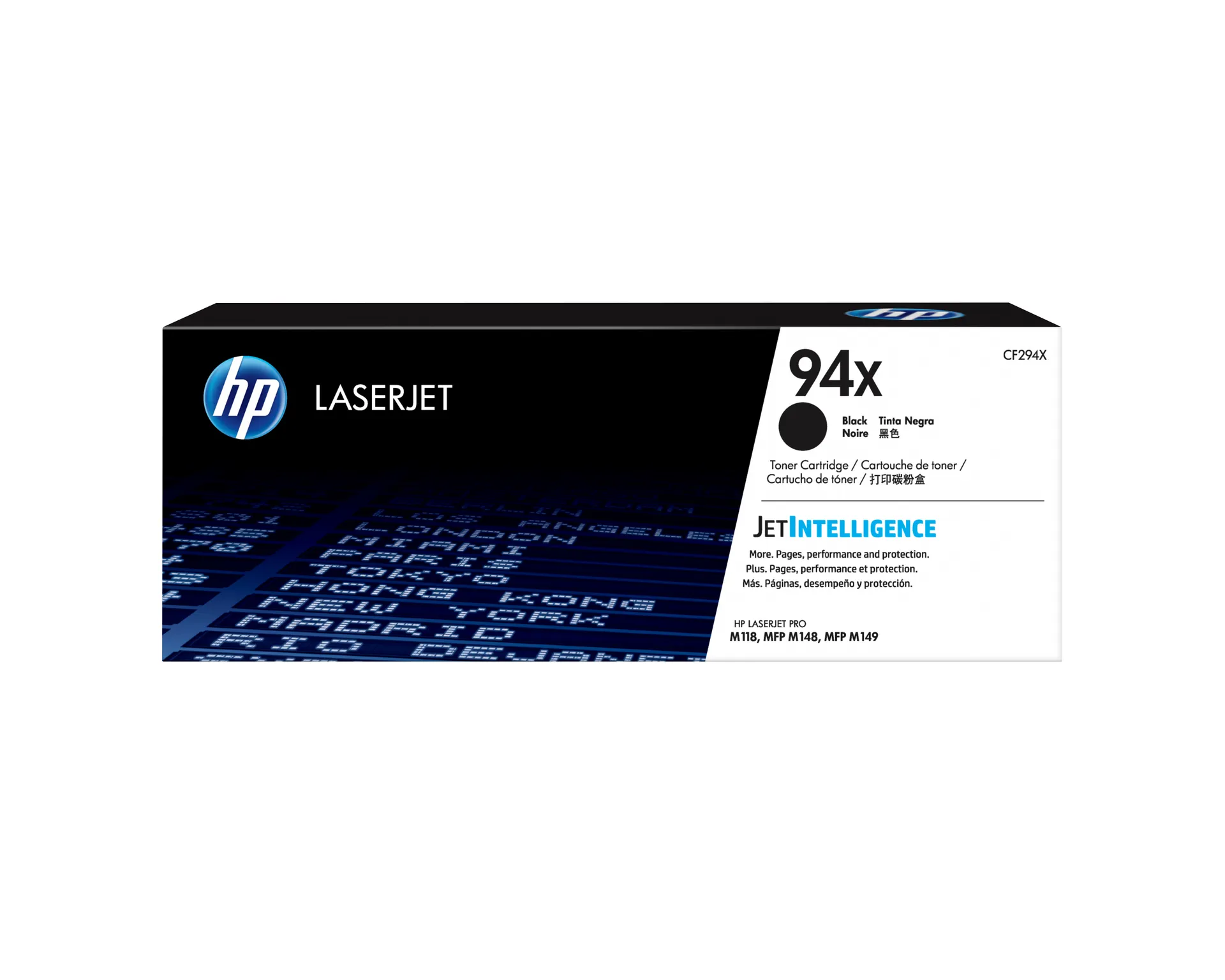HP 94X Schwarz Original LaserJet Tonerkartusche mit hoher Reichweite HP 94X Schwarz Original LaserJet Tonerkartusche mit hoher Reichweite