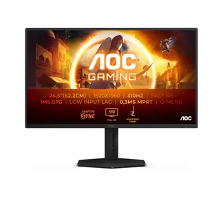 AOC G4 25G4SXU Computerbildschirm 62,2 cm (24.5″) 1920 x 1080 Pixel Full HD LED Schwarz, Grau AOC G4 25G4SXU Computerbildschirm 62,2 cm (24.5″) 1920 x 1080 Pixel Full HD LED Schwarz, Grau
