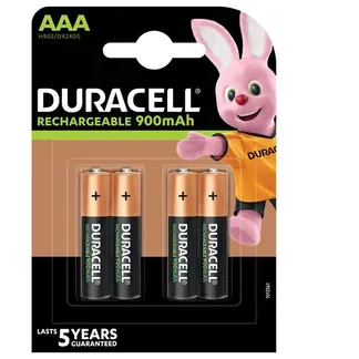 Batterie Akku wiederaufladbar AAA 1,2V (HR03) *Duracell* StayCharged – 4er-Pack Batterie Akku wiederaufladbar AAA 1,2V (HR03) *Duracell* StayCharged – 4er-Pack