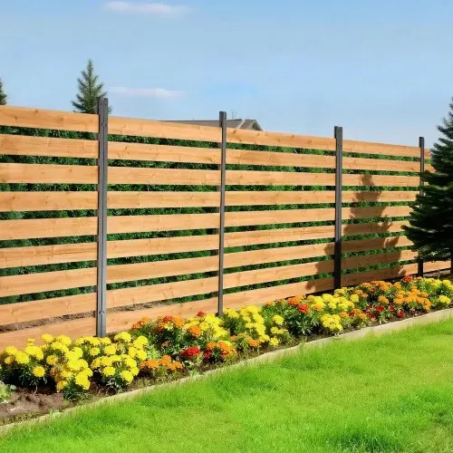VEVOR 2 tlg. Sichtschutzzaun Klimaanlage Abdeckung, 1219x1244x1219 mm, Holzzaun mit Metallerdspießen für Außenbereich, Einstellbarer Winkel, für Außengeräte wie Klimaanlagen, Wärmepumpe & Mülltonne – Bild 7