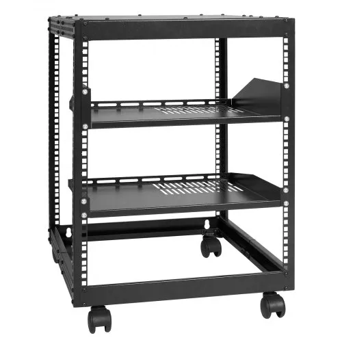 VEVOR 12U-Server-Rack mit offenem Rahmen 58.5-101.6cm verstellbare Tiefe freistehender/wandmontierter Netzwerk-Server-Rack 4-Pfosten-AV-Rack mit Rollen für Ihre gesamte Netzwerk-IT-Ausrüstung AV-Ausrüstung VEVOR 12U-Server-Rack mit offenem Rahmen 58.5-101.6cm verstellbare Tiefe freistehender/wandmontierter Netzwerk-Server-Rack 4-Pfosten-AV-Rack mit Rollen für Ihre gesamte Netzwerk-IT-Ausrüstung AV-Ausrüstung
