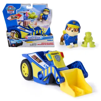 PAW Patrol – Search & Rescue: Rubbles Rettungs-Bulldozer mit 2 Figuren PAW Patrol – Search & Rescue: Rubbles Rettungs-Bulldozer mit 2 Figuren