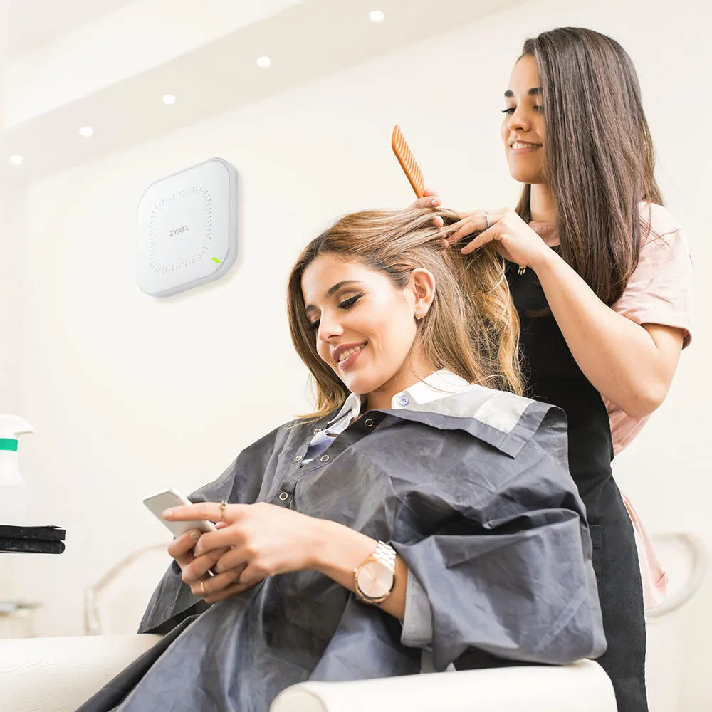 Zyxel NWA50AX 1775 Mbit/s Weiß Power over Ethernet (PoE) – Bild 6