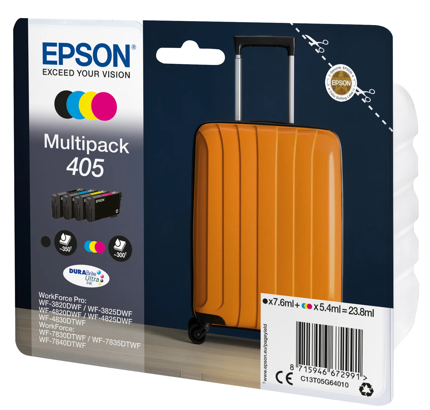 Epson Multipack 4-colours 405 DURABrite Ultra Ink – Bild 2