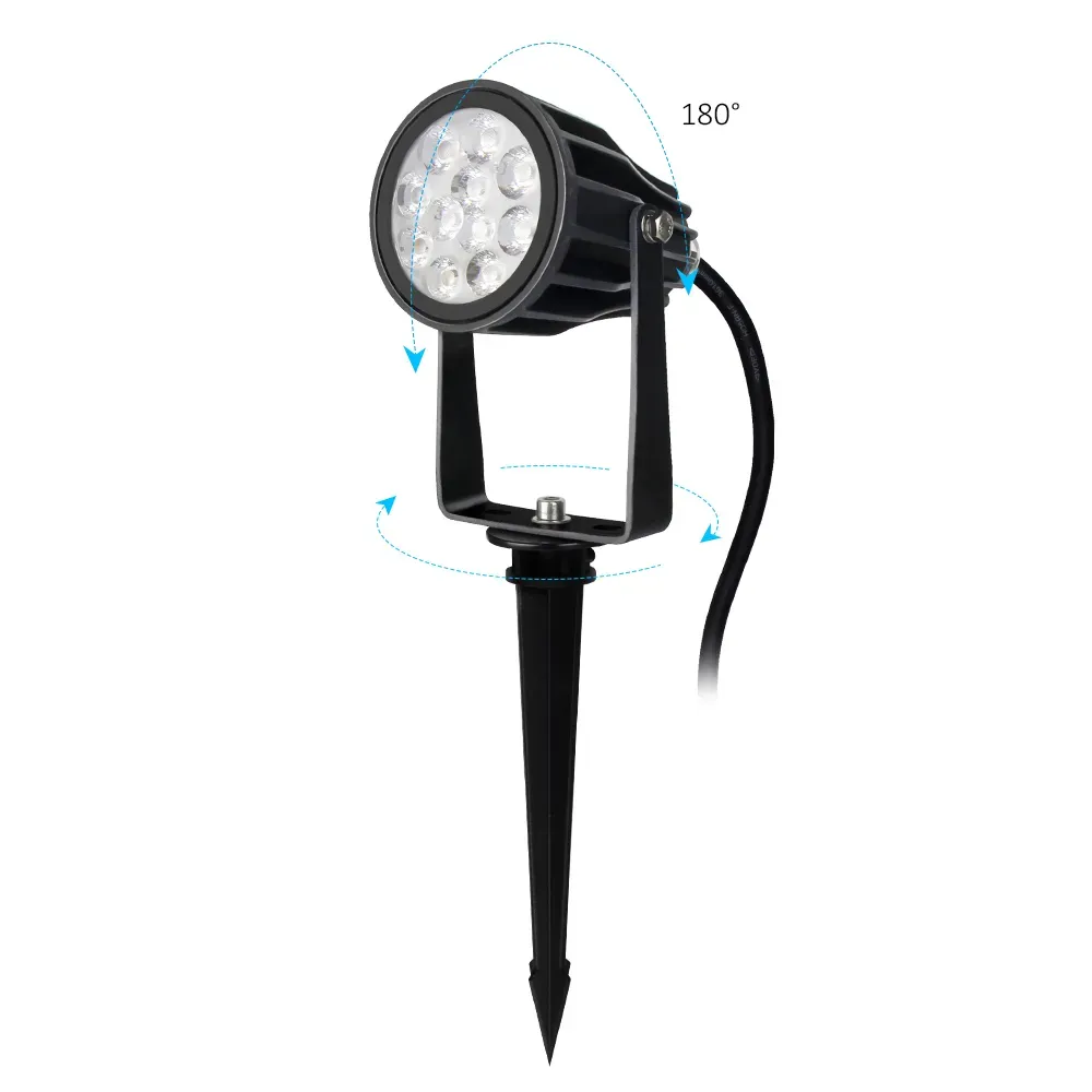 MiBoxer FUTC04ZR LED Garten Lampe 6W RGB-WW (RGB-CCT) mit Funk und WLAN IP66 Zigbee 3.0 + 2,4 GHz – Bild 2