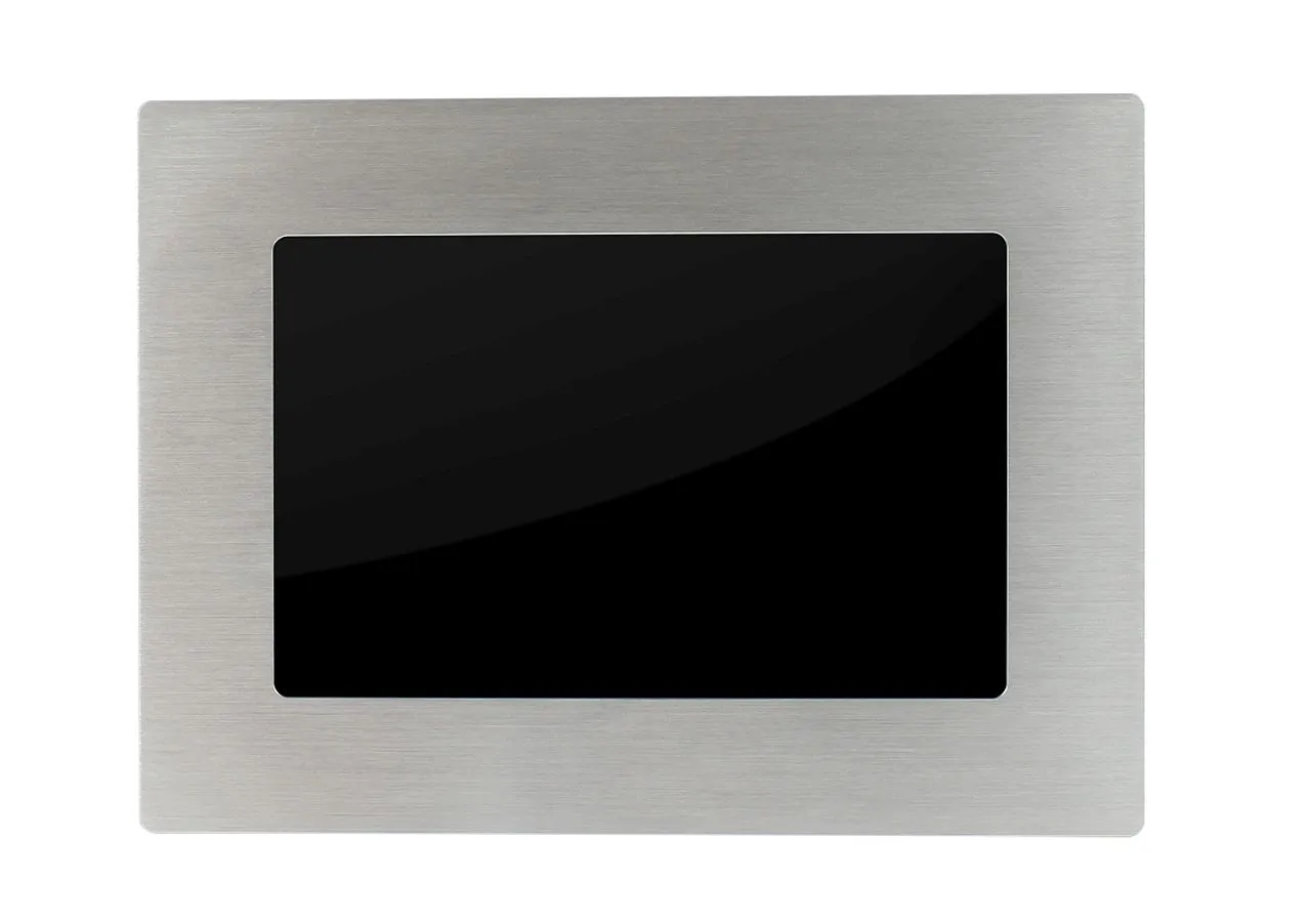 ALLNET Touch Display Tablet 12 Zoll zbh. Blende für Einbaurahmen, silber breit – Bild 3