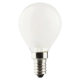 LED Filament Tropfenlampe, E14, 4W, 470lm, 2700K, warmweiß, matt, 3er Set LED Filament Tropfenlampe, E14, 4W, 470lm, 2700K, warmweiß, matt, 3er Set