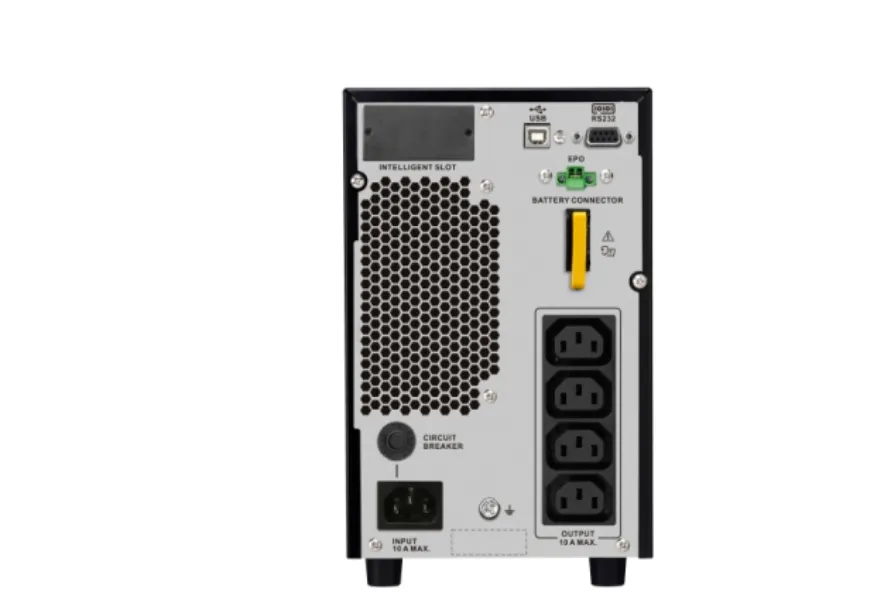 APC Easy UPS On-Line, 2000VA/1800W, Tower, 230V, 4x IEC C13 Ausgänge, Intelligenter Kartensteckplatz, LCD – Bild 2