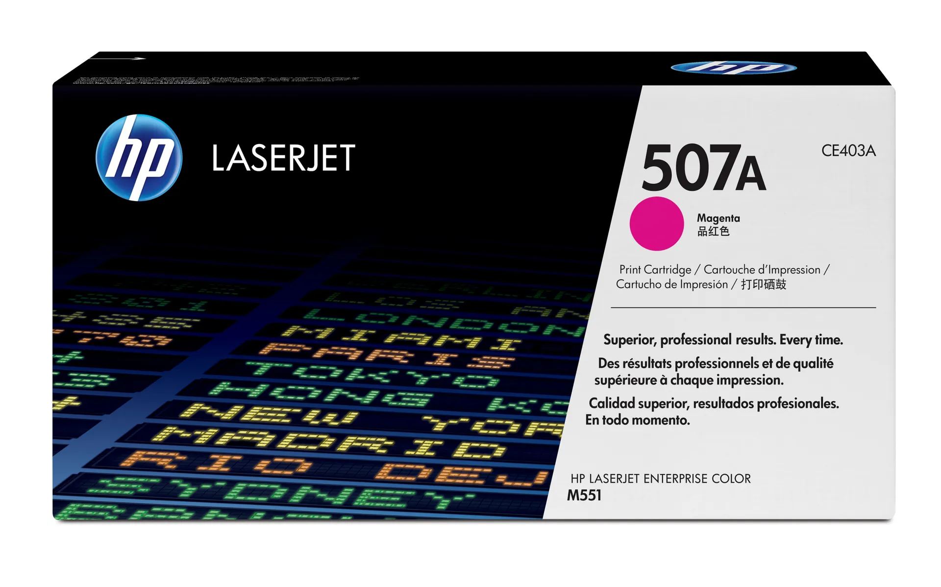 HP 507A Magenta Original LaserJet Tonerkartusche HP 507A Magenta Original LaserJet Tonerkartusche