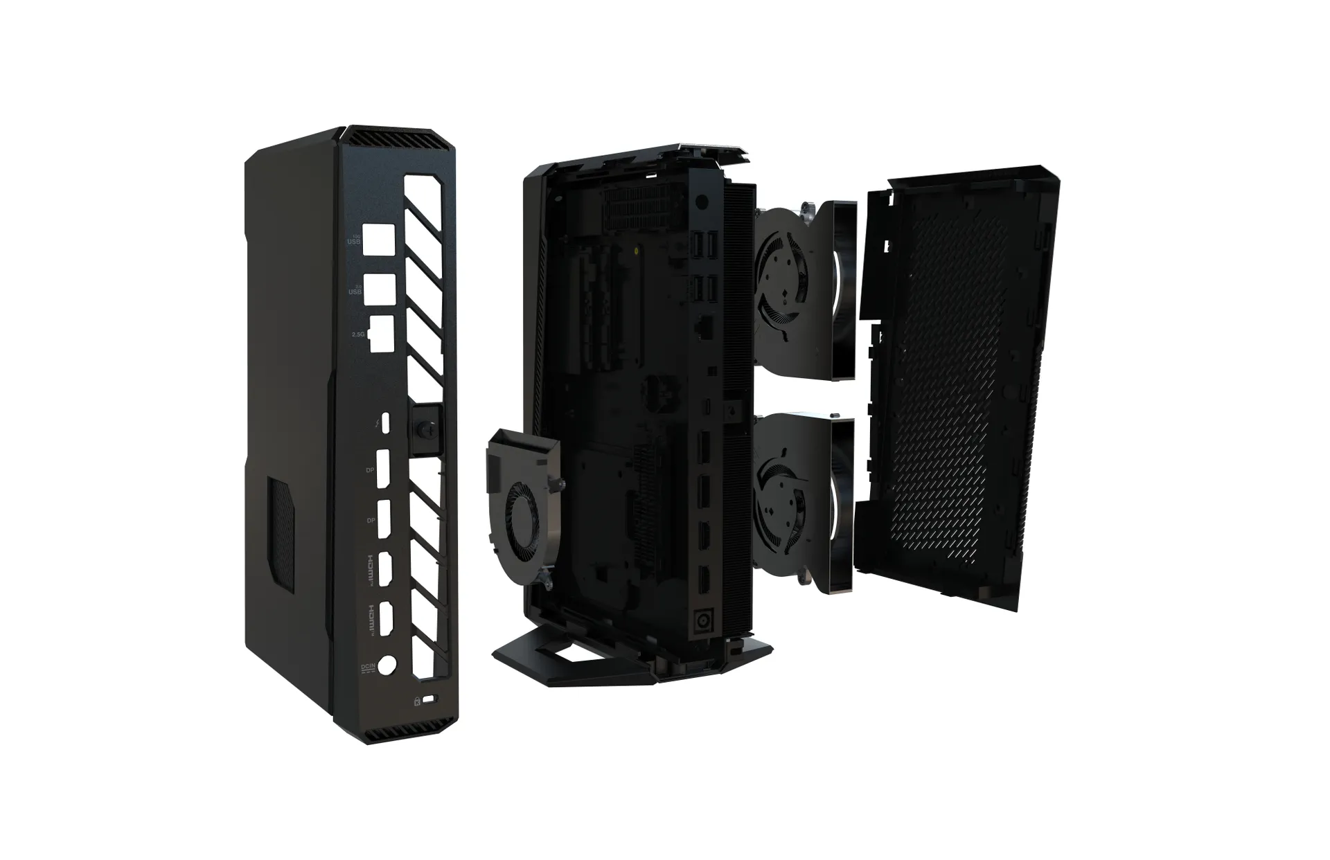 ASUS NUC 15 Performance RNUC15JNK7X50002 3L Größe PC Schwarz 255HX – Bild 2