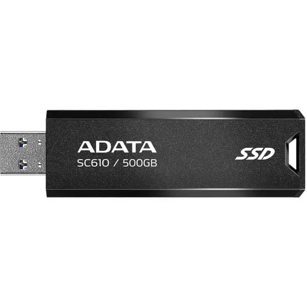 ADATA SC610 500 GB USB Typ-A 3.2 Gen 2 (3.1 Gen 2) Schwarz ADATA SC610 500 GB USB Typ-A 3.2 Gen 2 (3.1 Gen 2) Schwarz