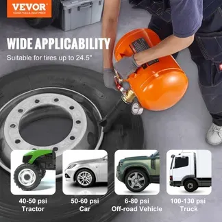 VEVOR Air Tire Bead Seater 19 L Blaster Tool Seat Inflator für LKW 10 bar VEVOR Air Tire Bead Seater 19 L Blaster Tool Seat Inflator für LKW 10 bar