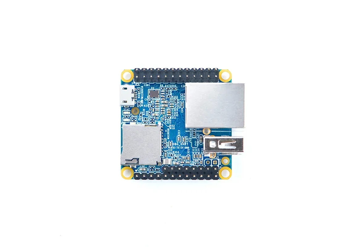 FriendlyELEC NanoPi Neo LTS - 512MB QuadCore Allwinner H3 Quadcore A7 1,2ghz mit Stiftsockelleiste montiert – Bild 2