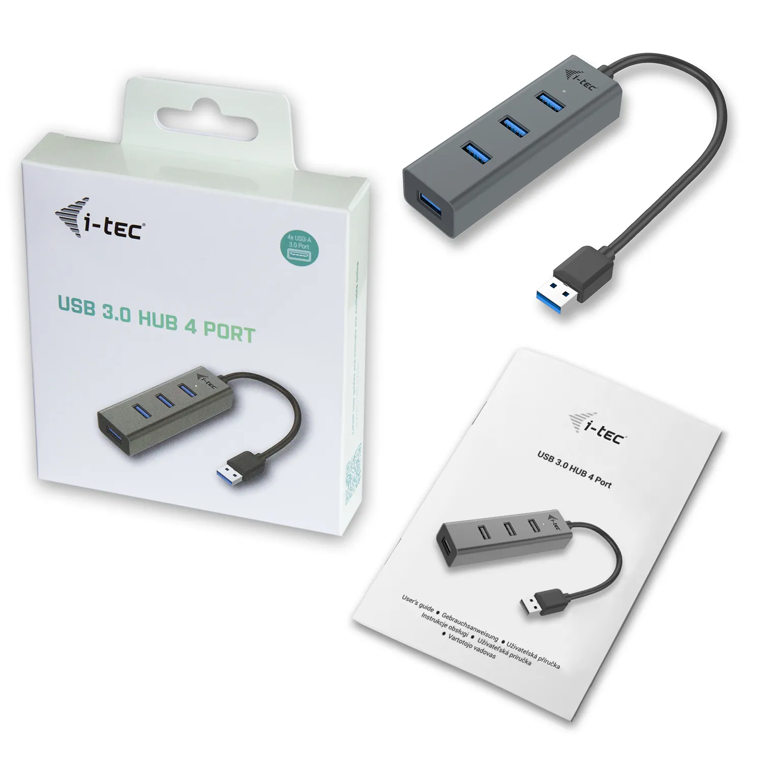 i-tec Metal USB 3.0 HUB 4 Port – Bild 4