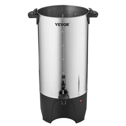 VEVOR Kommerzielle Heißgetränkespender Kaffee Heißwasserspender 50 Tassen, 1000 W Warmhaltebehälter Heißwasserspender 7,4 L Warmhaltebehälter Säfteimer für Büro, Partys, Café, Picknicks usw. – Bild 10