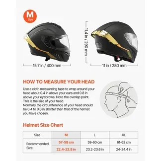 VEVOR Integralhelm mit Sonnenblende Größe M, Motorradhelm mit Doppelvisier ECE 22.06 Zertifiziert Vollvisierhelm für Damen & Herren Vollvisierhelm mit Bluetooth-Lautsprecherfach, Mopedhelm Full Face VEVOR Integralhelm mit Sonnenblende Größe M, Motorradhelm mit Doppelvisier ECE 22.06 Zertifiziert Vollvisierhelm für Damen & Herren Vollvisierhelm mit Bluetooth-Lautsprecherfach, Mopedhelm Full Face