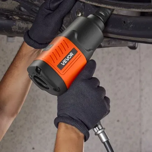 VEVOR Druckluft-Schlagschrauber, 12,7mm Antrieb, bis zu 1490 Nm Rückdrehmoment, 7500 U/min, 4-Gang-Einstellung & pneumatische Druckluftpistole für Autoreparaturen & -wartung – Bild 7