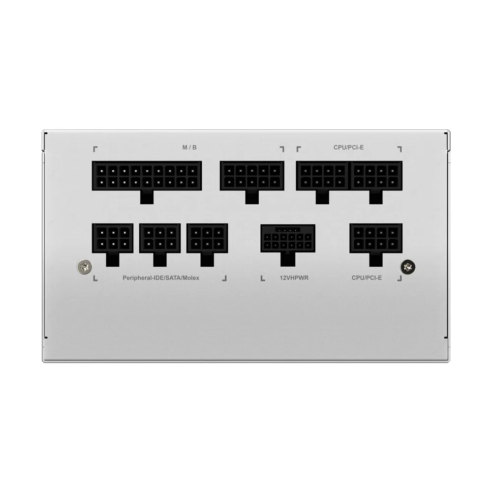 GIGABYTE UD850GM PG5W Netzteil - PCIe 5.0, 80 PLUS Gold, Vollmodulares Design, 120-mm-Lüfter, ATX 3.0 kompatibel, EU-Stecker – Bild 7