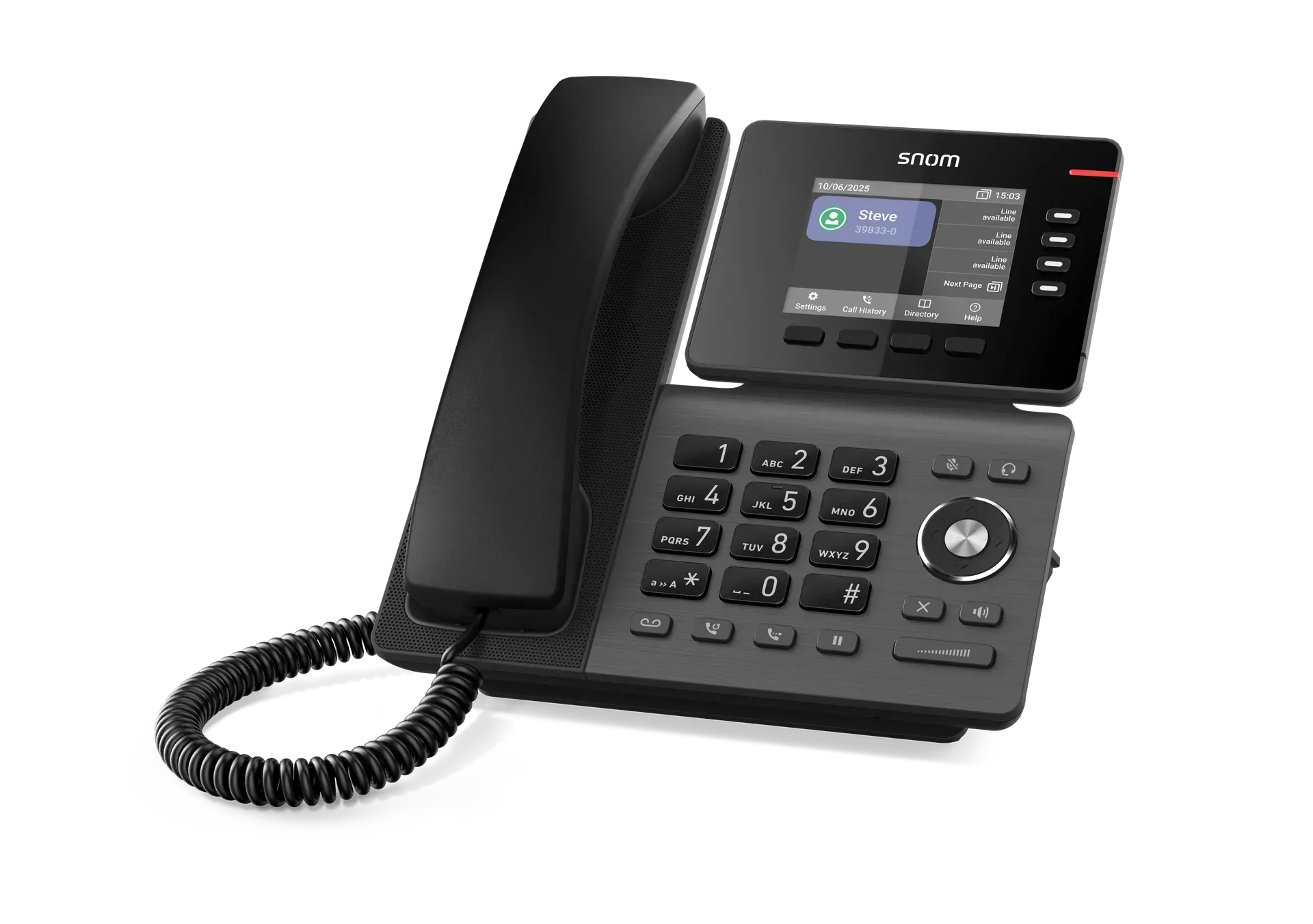 Snom D810W VOIP Telefon (SIP) o. Netzteil – Bild 2