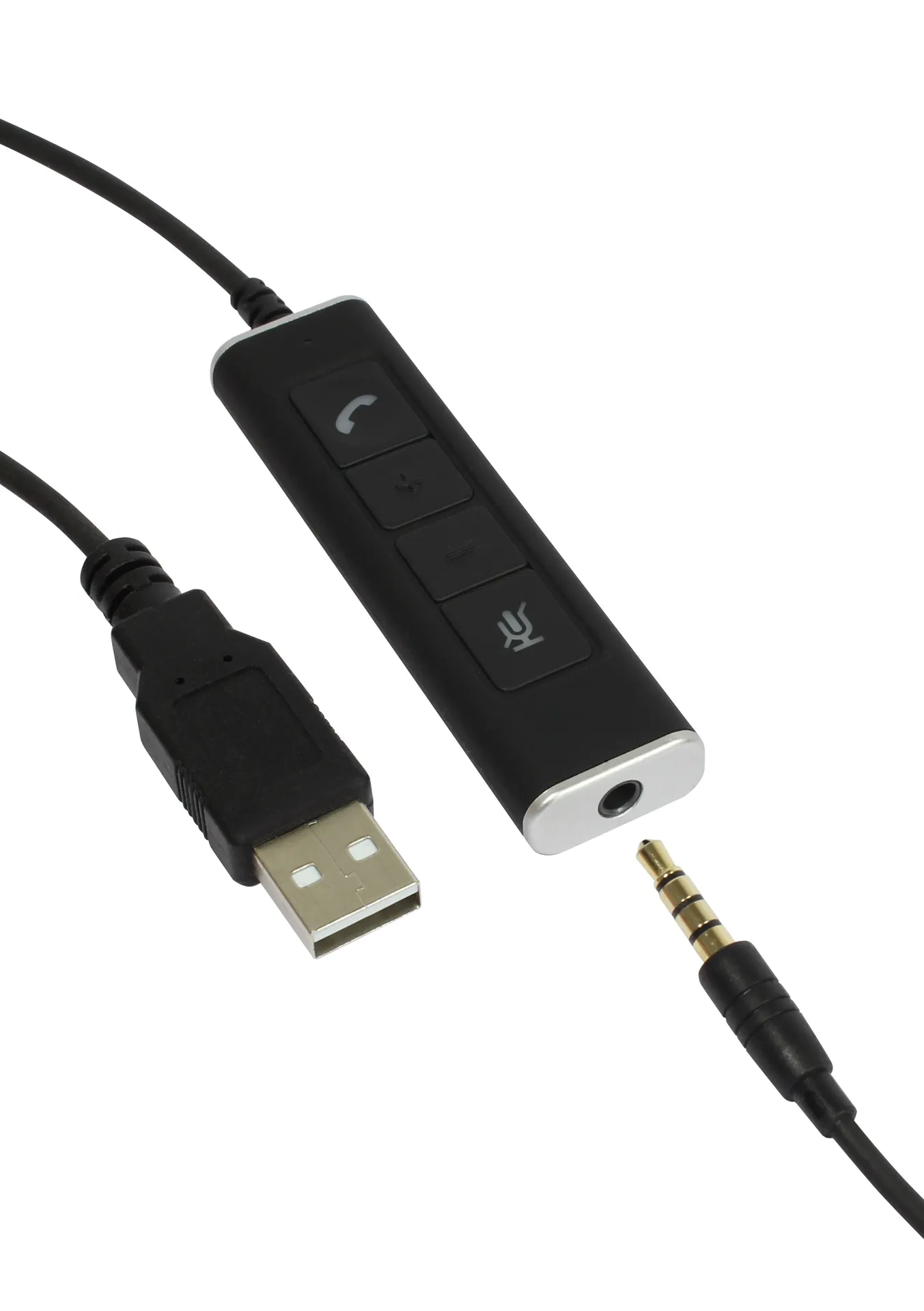 Plusonic Business Headset, 15.1P, monaural, USB & 3,5mm Klinke – Bild 6