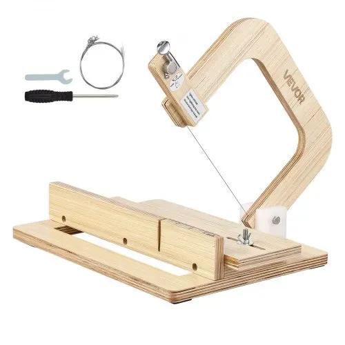 VEVOR Seifenschneider 0–2 Zoll einstellbare Dicke, Holzseifenschneider mit verstellbarer Drahtspannung aus Edelstahl, mit zusätzlichen Drähten, Multi-Handgefertigtes DIY-Schneidewerkzeug – Bild 8