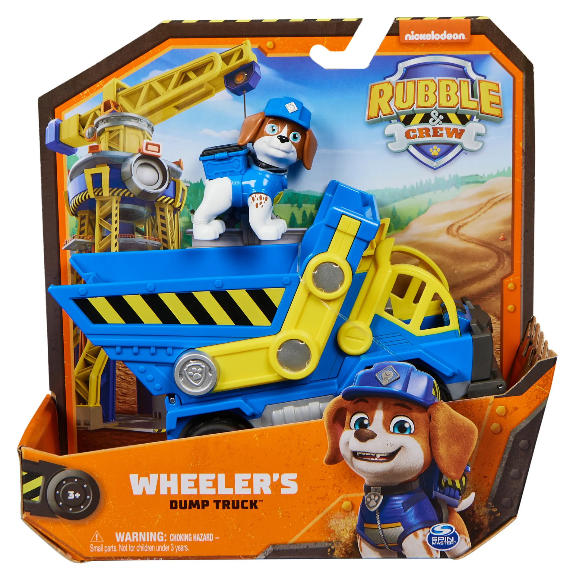 Rubble & Crew Rubble und Crew Kipplaster-Baufahrzeug mit Wheeler-Figur, bewegliche Walze und funktionierende Kippbrücke, authentisches TV-Serie Spielzeug, für Kinder ab 3 Jahren Rubble & Crew Rubble und Crew Kipplaster-Baufahrzeug mit Wheeler-Figur, bewegliche Walze und funktionierende Kippbrücke, authentisches TV-Serie Spielzeug, für Kinder ab 3 Jahren