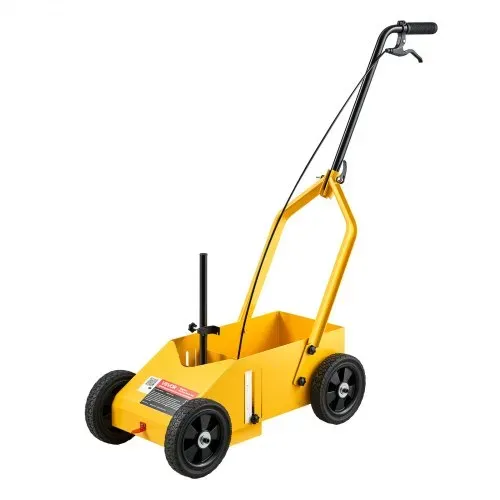 VEVOR Markierungswagen Linien-Markiergerät Linemarker 12 Spraydosen Gelb, Bodenmarkierung für Parkplatz Werkstatt Straße Einkaufszentrum Sportplatz 50–100 mm Einstellbare Linienbreite mit Adapterdüse – Bild 8