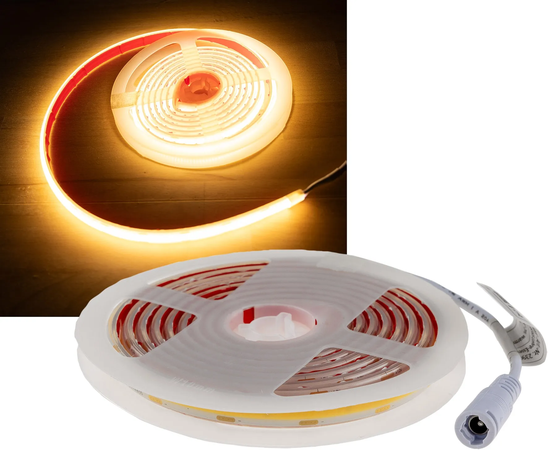 LED-Stripe „CLS-COB V2“ 2m, warmweiß 12V, 19W, 1817 Lumen LED-Stripe „CLS-COB V2“ 2m, warmweiß 12V, 19W, 1817 Lumen