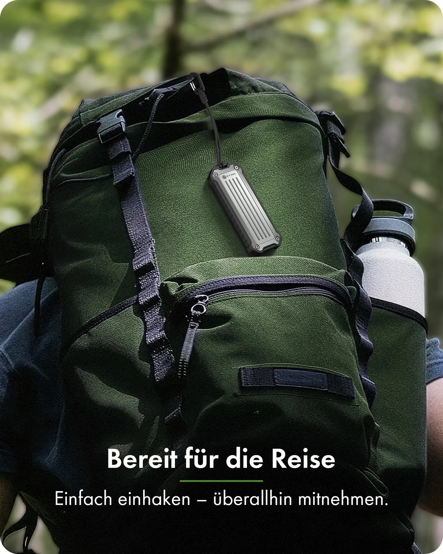 ICY BOX M.2 NVMe/SATA SSD Enclosure staub- und stoßfest – Bild 3