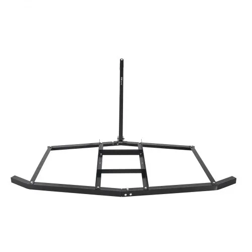 VEVOR Schleppegge, 188x199x11 cm, Wiesenegge, Q235 Stahl-Rasentraktor mit verstellbaren Stangen und Bolzenkupplung, Wiesenschleppe für Geländefahrzeuge, UTVs, Garten- und Rasentraktoren – Bild 9