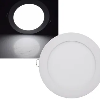 LED Licht-Panel „QCP-17R“, Ø 17cm 230V, 12W, 1020Lumen,4200K # REST # LED Licht-Panel „QCP-17R“, Ø 17cm 230V, 12W, 1020Lumen,4200K # REST #