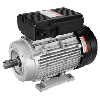 VEVOR 1,5 kW Elektromotor 1400 U/min, AC 220~240 V 9,85 A, 90 l, B34-Rahmen, Luftkompressormotor einphasig, 24 mm Keilwelle, Rechts-/Linkslauf für landwirtschaftliche Maschinen und allgemeine Geräte VEVOR 1,5 kW Elektromotor 1400 U/min, AC 220~240 V 9,85 A, 90 l, B34-Rahmen, Luftkompressormotor einphasig, 24 mm Keilwelle, Rechts-/Linkslauf für landwirtschaftliche Maschinen und allgemeine Geräte