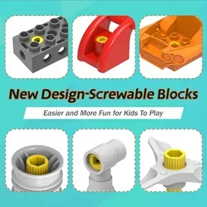 Makerzoid Big Blocks Maschinenbau ab 3 Jahren – Bild 3