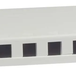Keystone, Modulträger, Patchpanel für 8x TP-Modul, Aufputz, weiss(ABS), Synergy 21, Keystone, Modulträger, Patchpanel für 8x TP-Modul, Aufputz, weiss(ABS), Synergy 21,