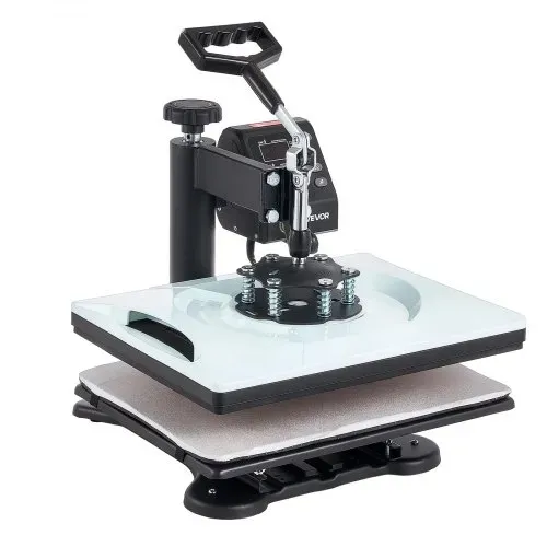 VEVOR Transferpresse 29x38cm 5-in-1 Sublimationsmaschine 1000W Heißpresse, Schnelles & Gleichmäßiges Aufheizen Digitale Zeit- & Temperaturregelung, für T-Shirts, Tassen, Becher, Kappen, Teller – Bild 8