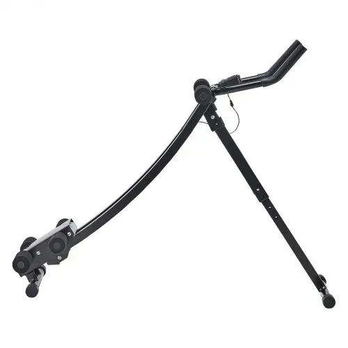 VEVOR Bauchmuskeltrainingsgerät Bauchtrainer AB-Maschine für Fitnessstudio, Bauchtrainer 200 kg Gewichtskapazität, Bauchmuskeltrainer Krafttraining, klappbares verstellbares Fitnessgerät Schwarz – Bild 9