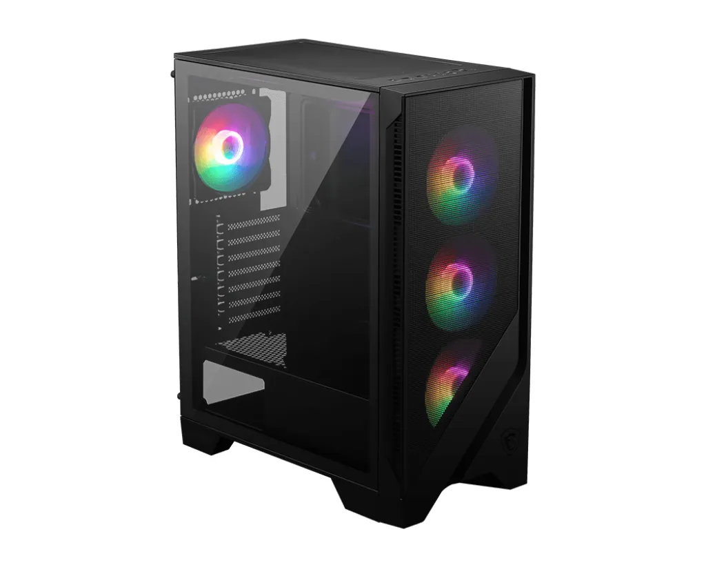 MSI MAG Forge 120A AIRFLOW Midi Tower Schwarz, Transparent – Bild 2