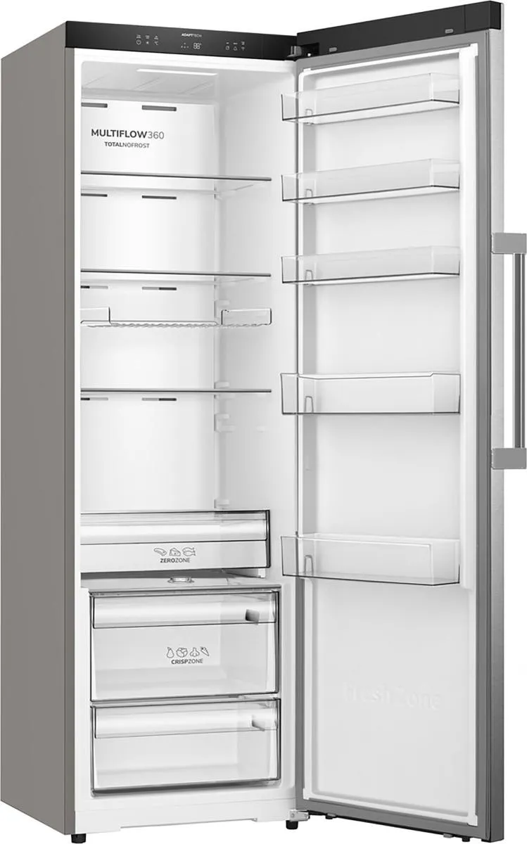 Gorenje G600 Freistehend Kühlschrank, 185.6 x 59.5 x 60 cm, Edelstahl – Bild 2