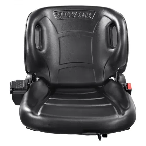 VEVOR Universal-Gabelstaplersitz, Traktorsitz mit verstellbarer Rückenlehne, Mikroschalter und Sicherheitsgurt, umlaufender Gabelstaplersitz für Traktor-Lader-Bagger – Bild 8