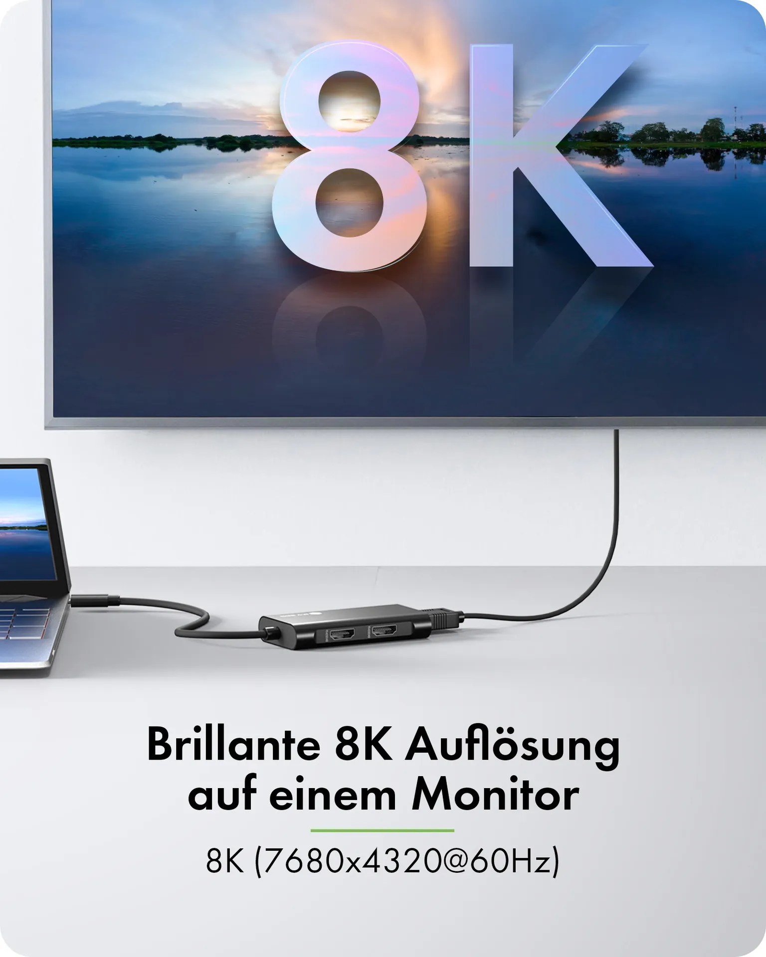 ICY BOX Adapter für USB Type-C zu 3x HDMI – Bild 3