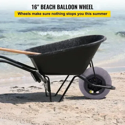 VEVOR 40,6 cm Ballonräder Reifen, TPU Strandräder Ersatz-Ballon-Sandreifen 80 kg Tragfähigkeit 2-3 PSI Niederdruck, für Kajakwagen Kanuwagen Strandwagen Gartenwagen Angelwagen – 2 Stück VEVOR 40,6 cm Ballonräder Reifen, TPU Strandräder Ersatz-Ballon-Sandreifen 80 kg Tragfähigkeit 2-3 PSI Niederdruck, für Kajakwagen Kanuwagen Strandwagen Gartenwagen Angelwagen – 2 Stück