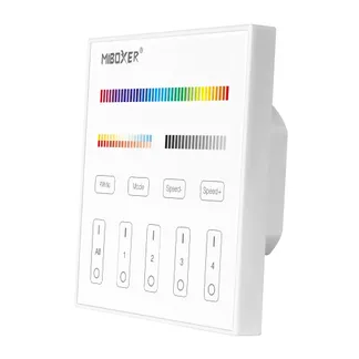 MiBoxer X5 LED DMX 5 in 1 Smart Panel Fernbedienung MiBoxer X5 LED DMX 5 in 1 Smart Panel Fernbedienung